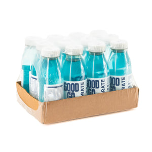 Good To Go Hydrate Blue Raspberry 12-bottle case – product view