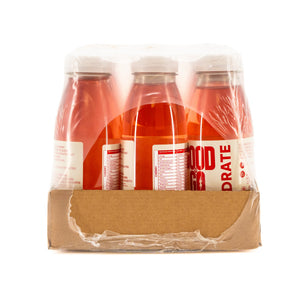 Good To Go Hydrate Cherry 12-bottle case – close view