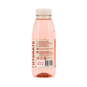 Good To Go Hydrate Cherry 330ml bottle – rear three-quarter view